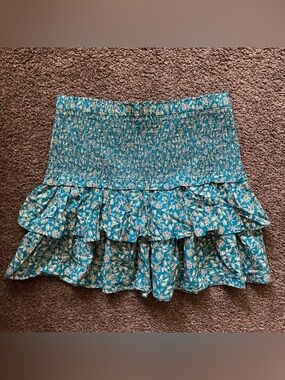 Madewell Tiered Mini Skirt, Size 14